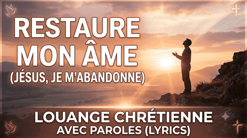 Restaure mon âme