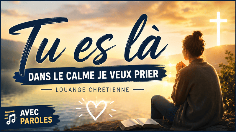 Tu es là (Dans le calme je veux prier)